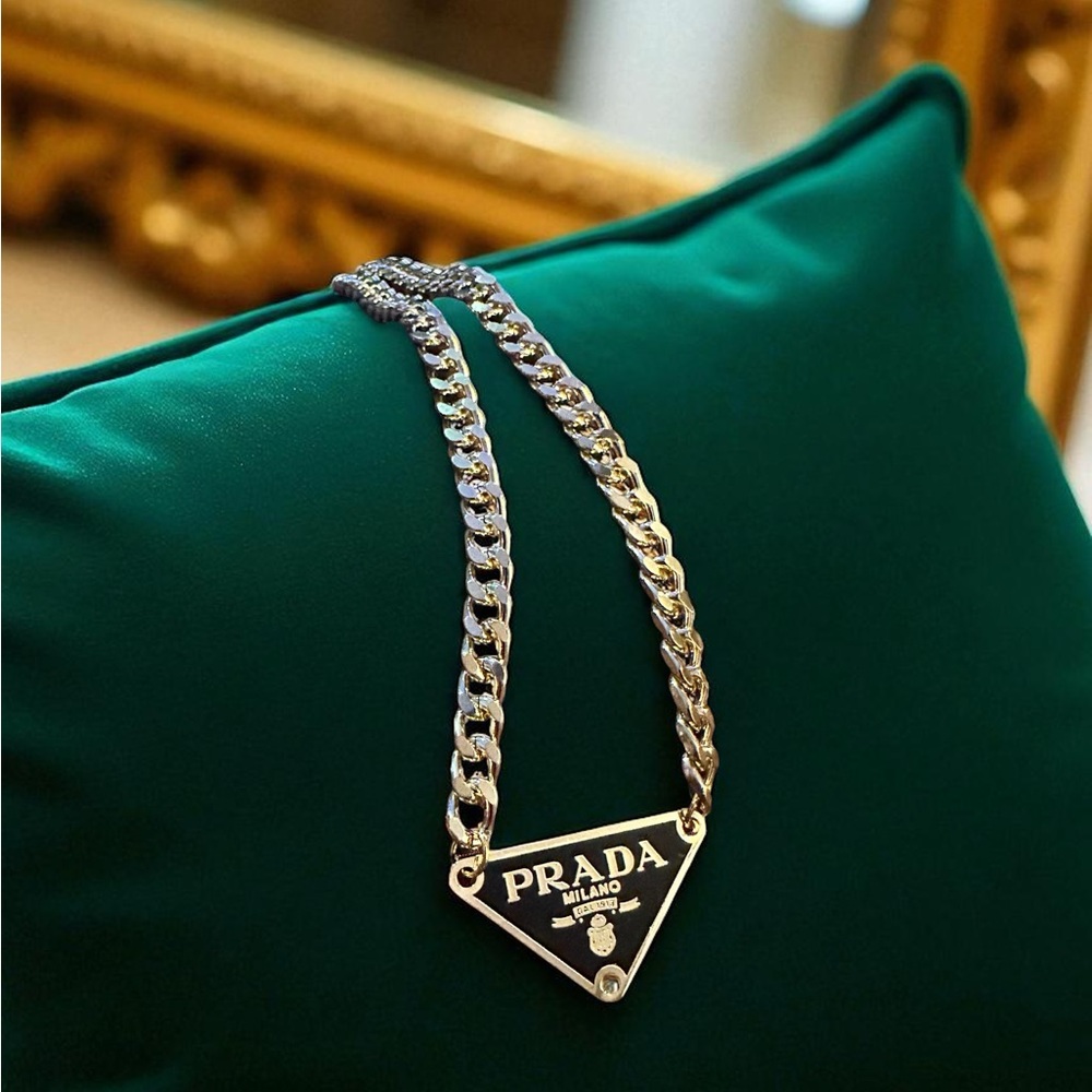 Stainless Steel Cuban Link Zipperpull Necklace